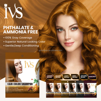 Tinte rápido, cobertura gris, profesión, planta Natural, tinte para el cabello, champú para colorear burbujas, bolsita, champú para teñir el cabello para uso en el Salón del hogar