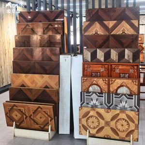 Chine prix usine Ac4 hdf étanche 8mm 12mm art versailles teck chêne <span class=keywords><strong>stratifié</strong></span> bois parquet carreaux - Product Image 3