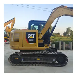 Cat 8 ton excavator 308 308C CR Hydraulic excavator 8ton crawler second hand used excavator for sale at low price cat 308e2/308e