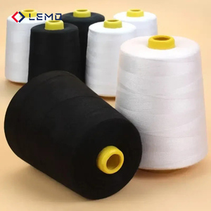 <span class=keywords><strong>Fil</strong></span> à coudre polyester noir, blanc et rouge, cousu à la main, pour usage domestique, délai d'échantillon <span class=keywords><strong>de</strong></span> 7 jours, Chine - Product Image 3