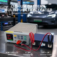 Testeur de batterie intelligent Heltec Energy 0-55V, courant de décharge 5A pour batteries lithium/NiMH/plomb-acide, capacité de la batterie