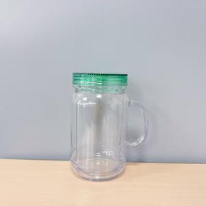 แก้วพลาสติกอะคริลิกผนังสองชั้นขนาด20ออนซ์ถ้วยแก้วใ<span class=keywords><strong>ส</strong></span>ทรงลูกโลกหิมะกลิตเตอร์แก้วขนาด20ออนซ์ด้ามจับปราศจากสาร BPA เป็นมิตรต่อสิ่งแวดล้อม - Product Image 5