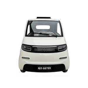 Mini véhicule électrique quatre places avec caméra arrière intégrée pour une conduite facile et sécurisée, 4 roues, 2 portes, voiture électrique chinoise pour adultes - Product Image 5