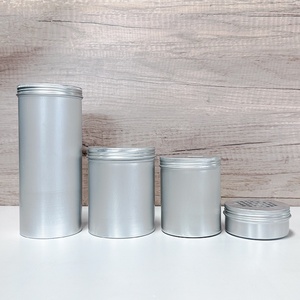 Aluminum Metal Cans 15g-500g with Holes for Cosmetics Cream Candles Jars Tin <b>Box</b> Covers Variety Pack From 15g-500g Sizes - Product Image 5
