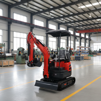 Supplier Pabrik Excavator 2 Ton, Mesin Penggali Bensin Kecil, Mini Bagger Cina untuk Pekerjaan Penggalian/Pengerukan Dalam