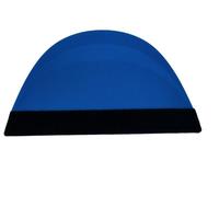 Espátula de Franela Semicircular para Vinilo de Coche, Herramienta para Películas de Cambio de Color y Tintado de Ventanas; Espátula Suave para Alisar Bordes Curvos