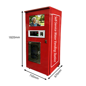 Máquina Expendedora Automática de Agua RO de 800 GPD, Purificador de Agua por Ósmosis Inversa Comercial con Pago con Monedas y <span class=keywords><strong>Tarjeta</strong></span> para Comunidades y Escuelas - Product Image 2