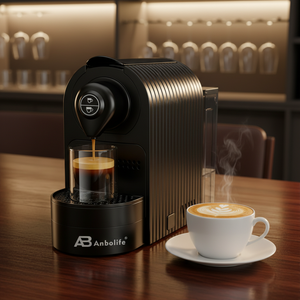 <span class=keywords><strong>Cafetera</strong></span> de <span class=keywords><strong>Cápsulas</strong></span> 3 en 1 Abbolife, Nueva, 20 Bares, 1400W, Multicompatible <span class=keywords><strong>con</strong></span> <span class=keywords><strong>Todas</strong></span> <span class=keywords><strong>las</strong></span> <span class=keywords><strong>Cápsulas</strong></span> NESPRESSO, <span class=keywords><strong>con</strong></span> Tanque de Agua de 0.7L - Product Image 4