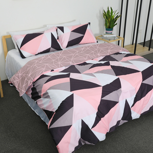 Sang Trọng Bông Duvet Cover Set 100% Cotton Tùy Chỉnh Thiết Kế Bông Vải Nữ Hoàng Kích Thước Quilt Cover Set - Product Image 3