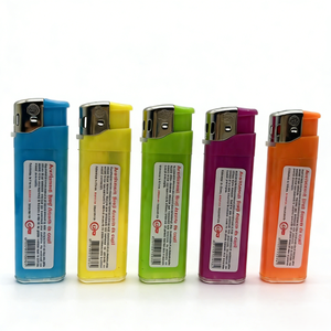 Briquet <span class=keywords><strong>électronique</strong></span> rechargeable en plastique translucide classique personnalisé en usine pour cigarettes et bougies, idéal pour les cadeaux promotionnels - Product Image 5