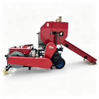 Presse à balles carrées compacte pour moteur diesel, pour ensilage agricole, automatique, haute efficacité, robuste, durable, professionnelle