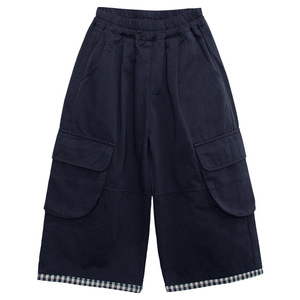 <span class=keywords><strong>Pantalon</strong></span> long décontracté en coton enduit pour bébés garçons, style coréen, color-block, nouvelle collection printemps 2026 - Product Image 5