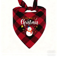 Collier à nœud pour chat et chien réglable, vente chaude, différents styles, motif uni, polyester, écharpes anti-salive pour accessoires de Noël