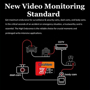 Thẻ Nhớ Độ Bền Cao Ceamere, Camera An Ninh 64GB Dash Cam U3 V30 A2 32GB 64GB 128GB 256GB Giám Sát, Thẻ Nhớ Micro TF - Product Image 5