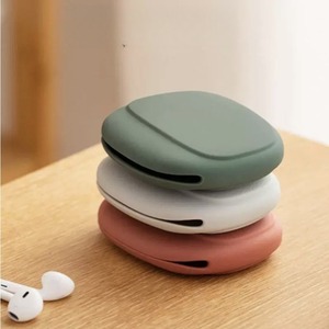 Étui pour écouteurs en silicone, organiseur de câbles portable, étui pour câbles |   Boîte de rangement pour câbles, sac pour écouteurs, compact et pratique - Product Image 1