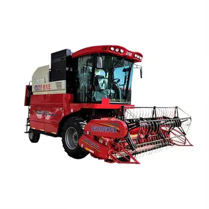 Fine Quality Wheel Type Axial Flow Wheat Combine Harvester With Large Grain Tank