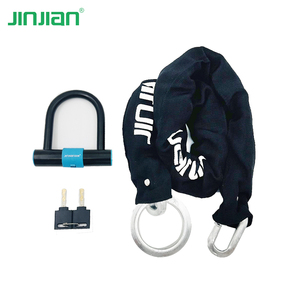 Antivol en U robuste en acier JINJIAN pour vélo/moto, anti-coupure, accessoires de vélo, personnalisation possible - Product Image 2