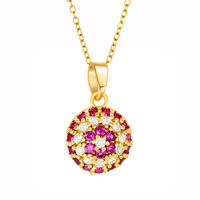 Kalung Liontin Mata Setan Geometris Berlian Bambu Baja Tahan Karat Desain Tulang Selangka Fashion Desain Mata Bulu Mata untuk Penggunaan Sehari-hari Wanita
