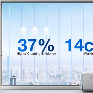 Ecovacs เครื่องทำความสะอาดกระจกไฟฟ้าสำหรับโรงแรม W2 Pro OMNI อัตโนมัติเต็มรูปแบบต้านเชื้อแบคทีเรีย - Product Image 6
