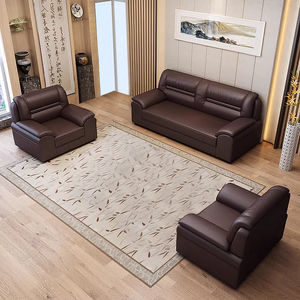 Modern Leather <strong>Office</strong> <strong>Sofa</strong> <strong>Set</strong> for Home <strong>Office</strong> Apartment Hotel School or Hospital Use - Product Image 6