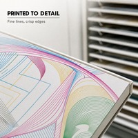 Pochette de protection antistatique gaufrée pour disque vinyle LP en papier recyclé personnalisé, avec couvercle rabattable et boîte de rangement