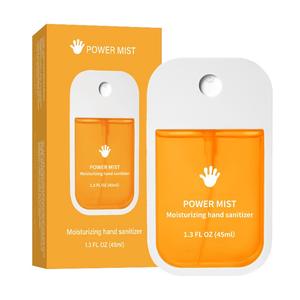 Spray désinfectant pour les mains Clear Touch Land avec mousqueton – Lavage des mains promotionnel - Product Image 1