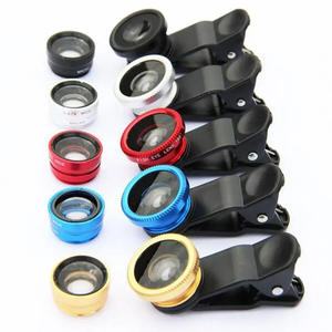 Accessoire de téléphone portable 3-en-1 à effets spéciaux : objectif fisheye, grand angle, <span class=keywords><strong>macro</strong></span>, objectif à retardateur automatique, objectif grossissant pour téléphone portable - Product Image 5