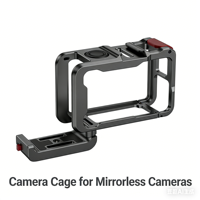 Caméra d'action chirurgicale Saturn pour DJI Action 5 Pro - Instruments chirurgicaux et cage pour chiens/lapins pour vidéos de formation médicale