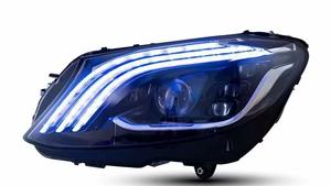 Für Mercedes Benz C-Klasse W205 Vordere Leuchte Werks-Voll-LED-Scheinwerfer-Baugruppe 2015-2020 Zubehör Karosserie-Kit Autoscheinwerfer - Product Image 3