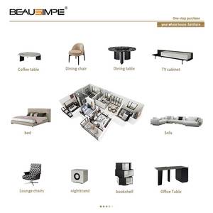 Ý Sang Trọng Góc <span class=keywords><strong>Sofa</strong></span> Chất Lượng Cao Vải Tối Giản Thiết Kế Hiện Đại Trắng Cho Biệt Thự Nhà Ngả Cho Khách Bộ - Product Image 6