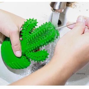 Juguete Masticable Ecológico de Goma con Sonido de Cactus para Perros, Resistente a Mordidas Medianas, para Limpieza Dental, Venta al por Mayor - Product Image 3