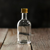 Botol Minuman Keras Kaca Super Flint Mini 50 ml Custom Grosir