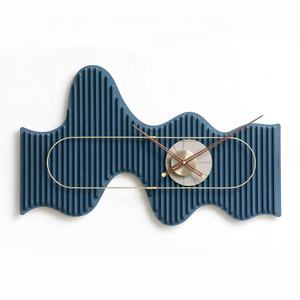 EMITDOOG <span class=keywords><strong>Orologio</strong></span> <span class=keywords><strong>da</strong></span> <span class=keywords><strong>Parete</strong></span> in Legno e Ferro Battuto, Decorazione per Soggiorno, Orologi in Metallo Stile Industriale, Arte Murale Moderna, Orologi Fatti a Mano - Product Image 3