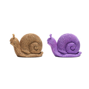 Nueva Figura Decorativa de Resina con Forma de <span class=keywords><strong>Caracol</strong></span> y Diseño de Mimbre para Mueble de <span class=keywords><strong>TV</strong></span>, Decoración de Sala de Estar o Recibidor - Product Image 5