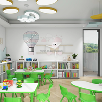 Prix pas cher jardin d'enfants bureau et chaise ensemble mobilier de salle de classe école enfants table et chaise en plastique à vendre