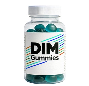 Gummies DIM à Marque Blanche pour l'Équilibre Hormonal, SPM, Ménopause, et Plus Encore – Équilibre d'Œstrogènes 400mg Force Maximale - Product Image 1