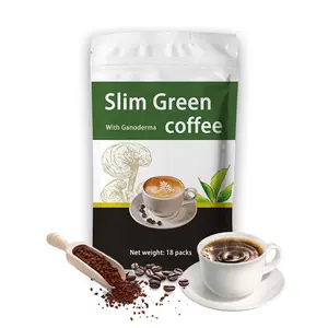 Best slimming Ganoderma lucidum slimming green coffee powder for weight loss instant coffee