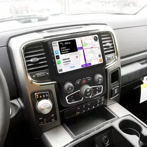 9 "Android 12 oto Stereo GPS navigasyon kablosuz CarPlay Android oto araba radyo FM Dodge Ram 1500 2500 3500 2013-2018 için