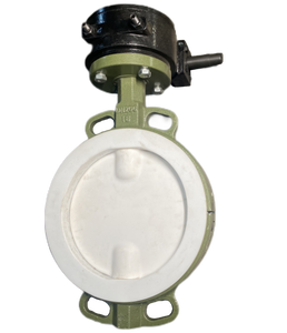 Custom High Quality Ductile Iron Clamp Type Turbine PTFE butterfly Valve - Product Image 3