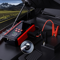 Démarreur de Voiture ODM Personnalisé 1000A 10000mAh 12V 6-en-1 avec Gonfleur de Pneus, Charge Rapide et USB pour Tracteur