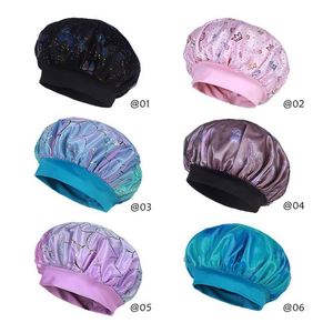Gorro de Satén Ajustable para Bebés y Niños con Cabello Rizado, Gorro de Dormir para Niños Pequeños, Gorro de Noche, Regalo Promocional - Product Image 2