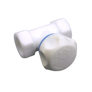 Échantillon gratuit, livraison gratuite, robinet d'angle en plastique durable DN20, robinet d'angle à diaphragme PP 3/4 - Product Image 3