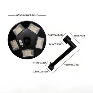 Lampe solaire d'extérieur haute puissance super lumineuse pour jardin, pilier de cour, paysage, type soucoupe volante, éclairage public - Product Image 4