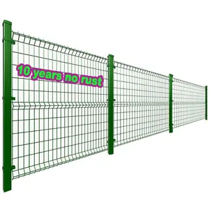 pvc coated welded wire fence pvc coated zinc steel fence