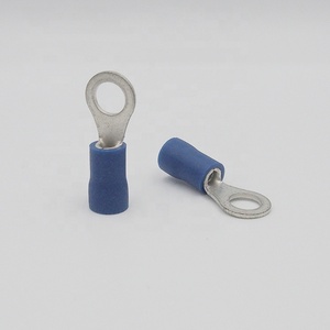Vente chaude, anneaux en cuivre violet, bornes rondes, types isolés, câbles électriques à <span class=keywords><strong>souder</strong></span>, <span class=keywords><strong>cosses</strong></span> - Product Image 2
