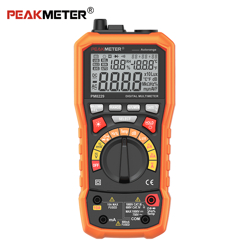 PEAKMETER PM8233A Handheld Digital Multimeter 2000
