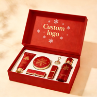 Boîte cadeau cosmétique magnétique de luxe avec logo personnalisé, boîte rigide en carton pour échantillons de parfum miniatures avec insert intérieur en mousse EVA protectrice