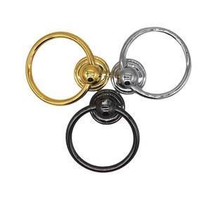 European Style Ring <b>Cabinet</b> Handle Zinc Alloy <b>Gold</b> Chrome 55mm 60mm 70mm For Sofa Chair Drawer <b>Cabinet</b> - Product Image 3