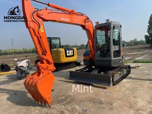 Mini excavatrice Hitachi ZX55 de 5 tonnes pelleteuse d'occasion Pelleteuse multifonctionnelle Hitachi ZAXIS 55 d'origine japonaise - Product Image 4