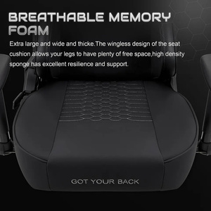 <span class=keywords><strong>CA</strong></span> Gaming-Stuhl Maßgefertigt Alibaba Gaming-Stuhl 2024 Hochwertiger Schwarzer Gaming-Stuhl aus Alcantara mit Integrierter Lendenwirbelstütze - Product Image 4